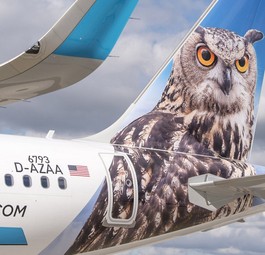 Airbus A321 von Frontier mit deutscher Testregistrierung: Die Fluglinie will mehr größere Neos.