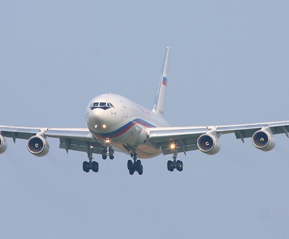 Diese Ilyushin Il-96 flog nach Basel: Manchmal fliegt auch der Präsident mit ihr.