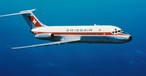 Die HB-IFA in den 1960er-Jahren: Eine DC-9-15.