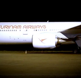 Die Boeing 777 von Surinam Airways: Nur eine Zwischenlösung.
