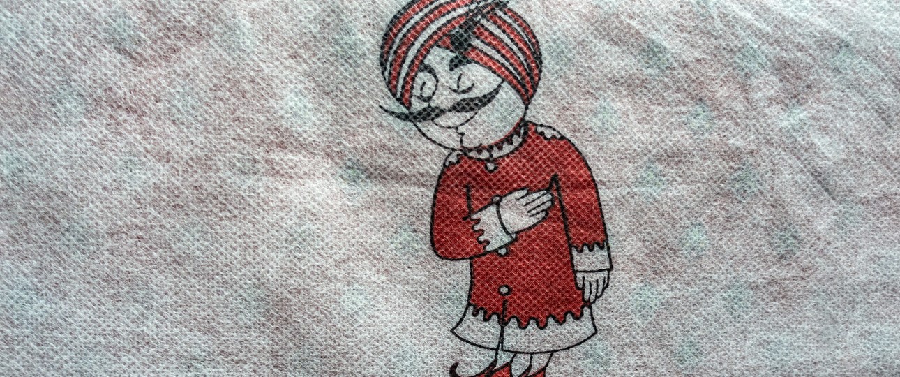 Air-India-Logo: Die Airline verteidigt sich.