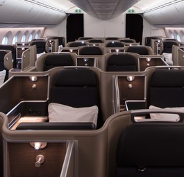 Business Class von Qantas: Anthony Albanese flog dort mit.