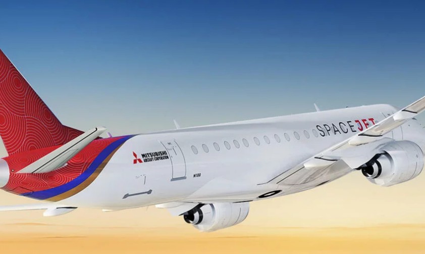Visualisierung des Mitsubishi Spacejets: Der Flieger ist immer noch nicht startklar.
