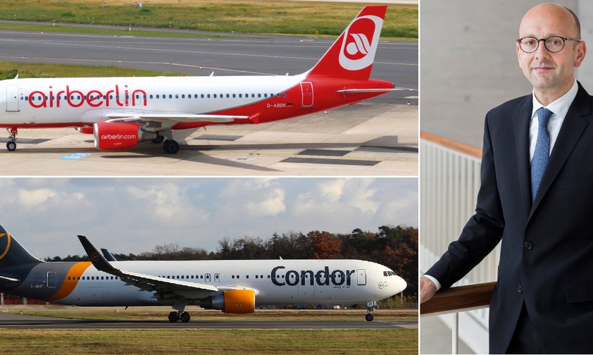 Air Berlin und Condor, Lucas Flöther: Spezialität Schutzschirm.