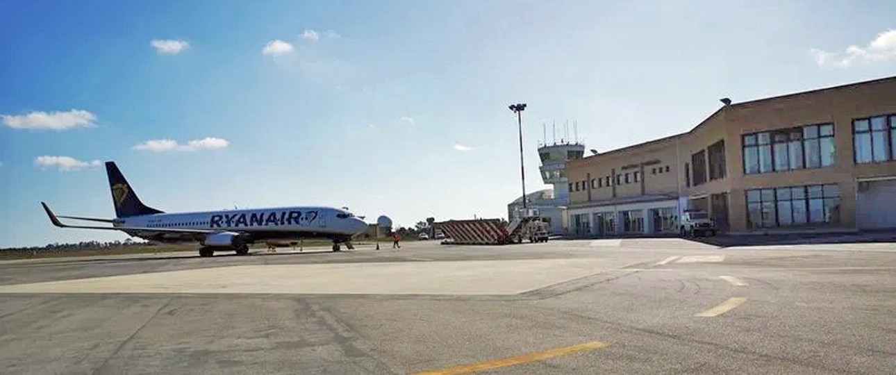 Flughafen Crotone: Hier will Jonica Airways starten.