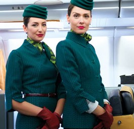 Die aktuellen Uniformen von Alitalia: Ettore Bilotta schuf sie 2016.