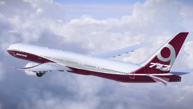 So wird die Boeing 777X selbst aussehen.