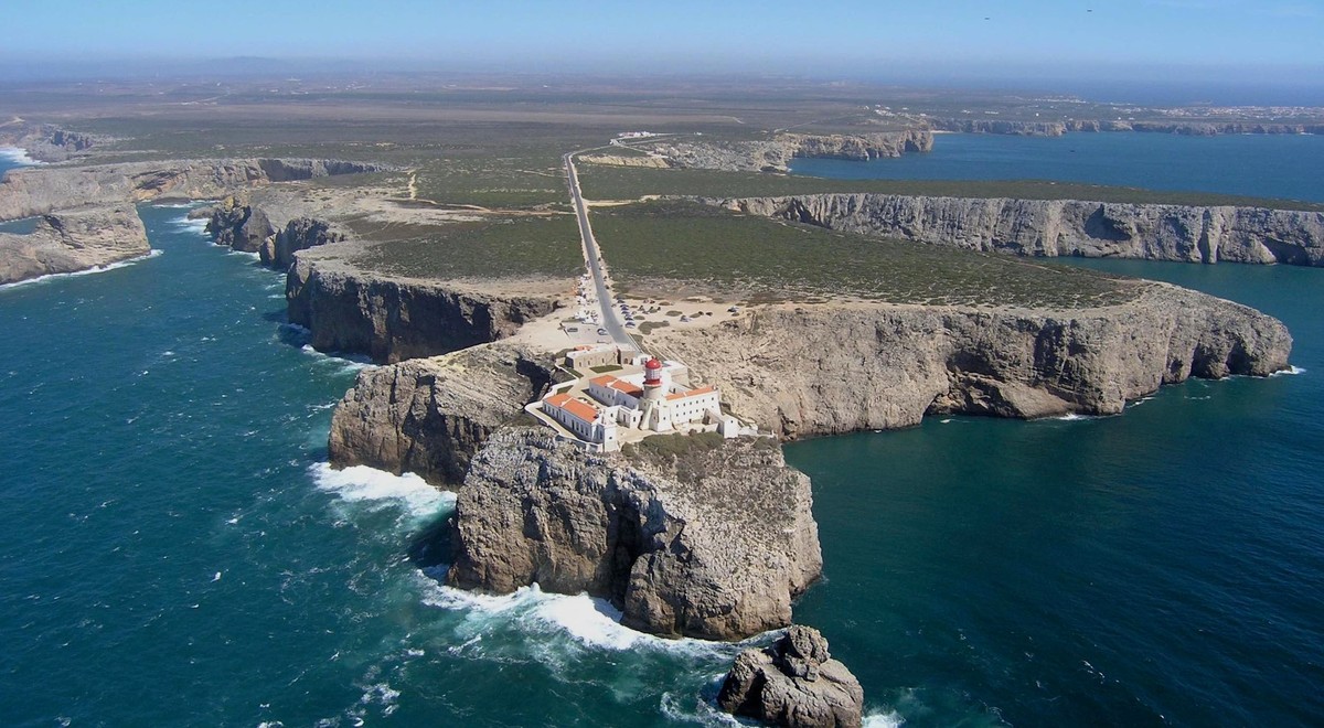 Das Cabo St Vincent ist Europas südwestlichster Punkt