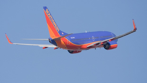 B737 von Southwest: Es gab schon einmal eine Fernsehserie über die Airline.