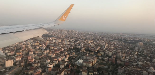 9. Rang - Sabiha Gökçen, Istanbul. Stärkste Airline: Pegasus mit einem Marktanteil von 59 Prozent. <small>(Der Flughafen liegt auf der asiatischen Seite der Stadt, zählt aber bei OAG dennoch noch zu Europa)</small>