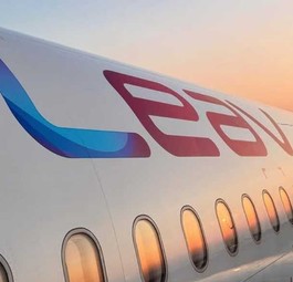 Airbus A320 von Leav: Die Airline will nach Damaskus.