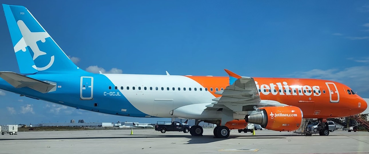 Airbus A320 von Canada Jetlines: Die Fluglinie gibt auf.