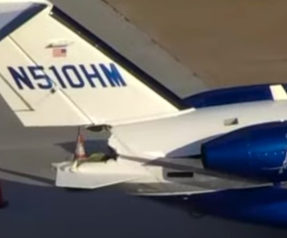 Der Schaden an der Cessna: Es gab keine Verletzten.