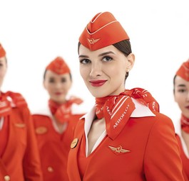 Flugbegleiterinnen von Aeroflot: Die Beschäftigten üben massive Kritik an den Arbeitsbedingungen.