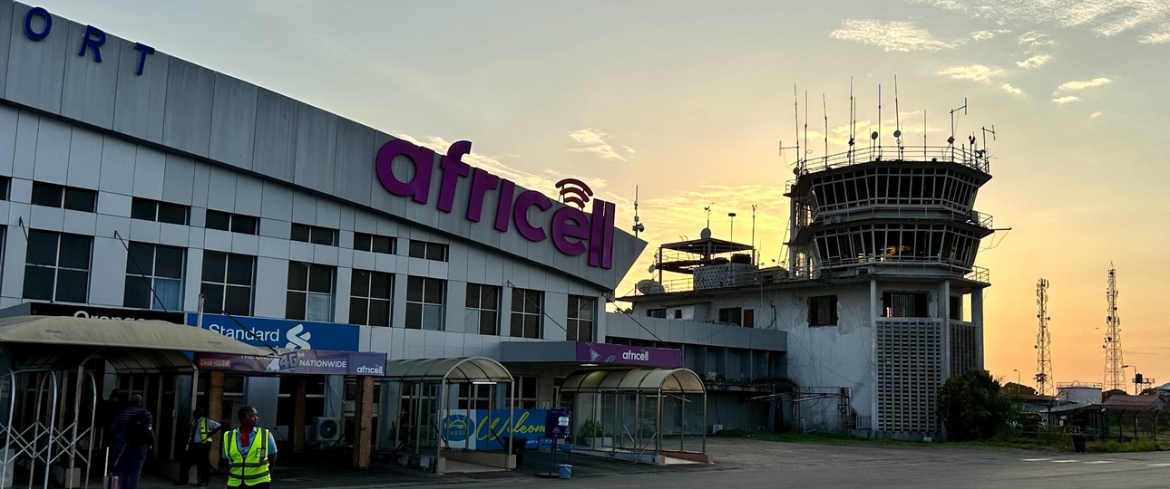 Flughafen Freetown: Bald mit mehr Verbindungen.