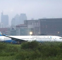 Chaos am Flughafen Manila nach verpatzter Landung