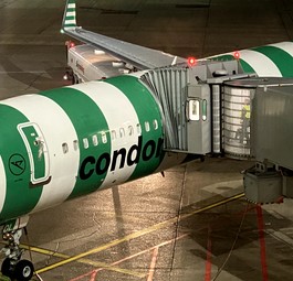 Die D-ABOL, hier in Düsseldorf: In Mallorca gab es einen Vorfall mit dem Jet.