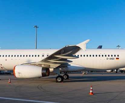 Das Flugzeug von Leav: Die D-ANDI steht im Dauereinsatz.