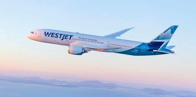Boeing 787 in den Farben von Westjet: Aktuell plant die Airline nur mit der 787-9. 