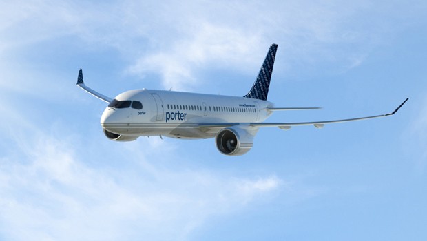 Die kanadische Porter Airlines unterzeichnete eine Absichtserklärung zum Kauf von 12 Maschinen (CS100) sowie 18 Optionen.