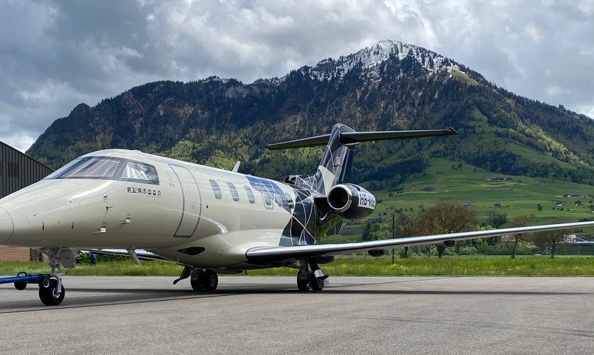 Der zweite Pilatus PC-24 von Platoon Aviation.