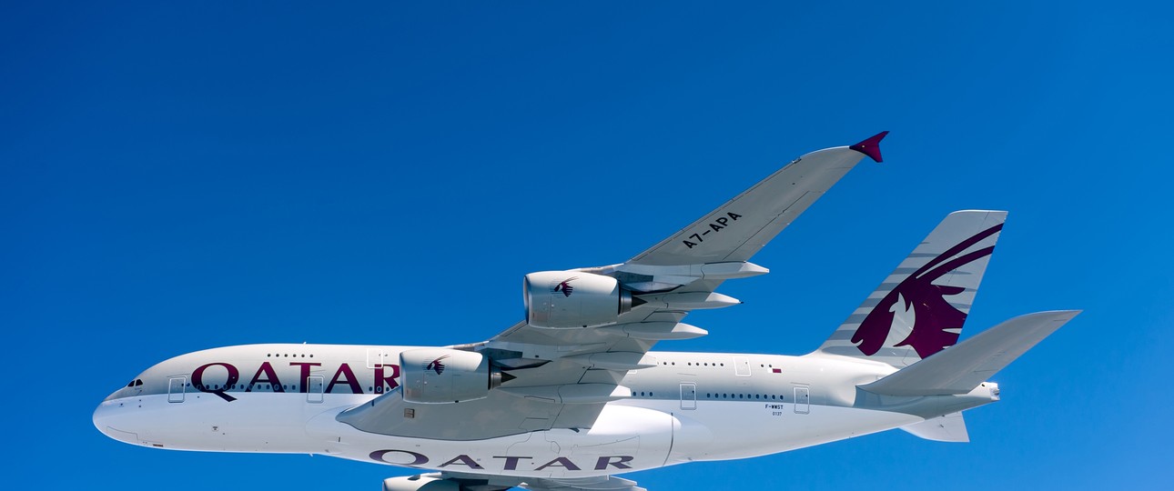 Airbus A380 von Qatar Airways: Ausbau in Frankfurt.