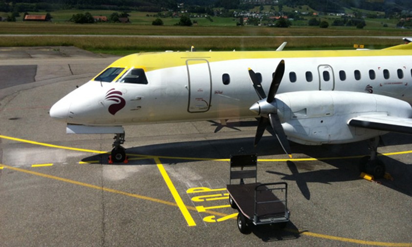 Saab 340 von CSO City Fly: Im Wet Lease von Skytaxi