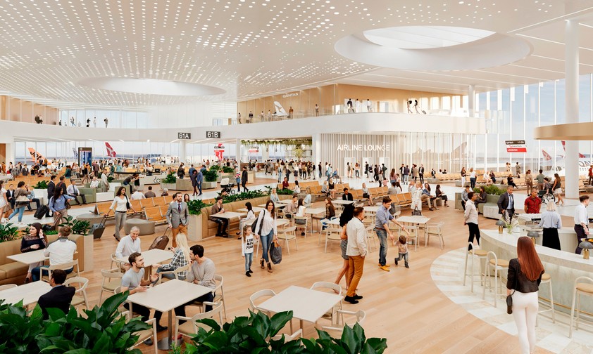 So soll es im neuen Terminal aussehen. Es kommt ...