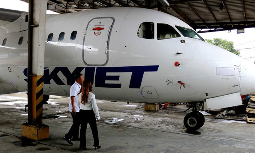 BAE 146 von Skyjet: Darf vorerst nicht mehr fliegen.