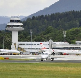 Flughafen Klagenfurt: Wenig Bewegung auf dem Vorfeld, viel bei den Eigentümern.