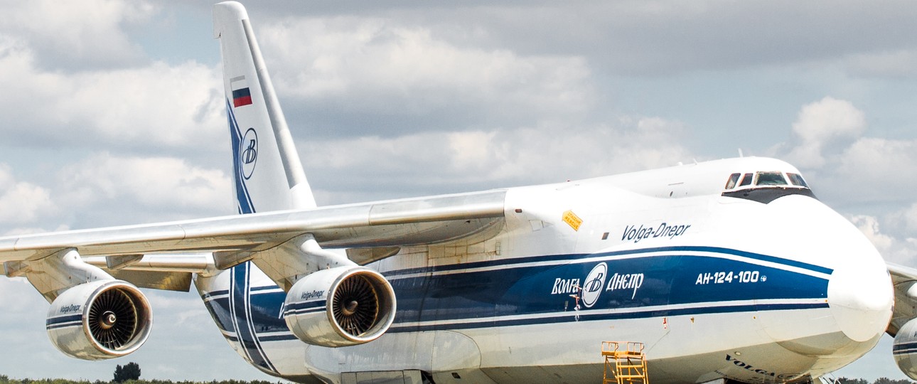 Antonov An-124 von Volga-Dnepr: Ärger um die Frachtriesen.