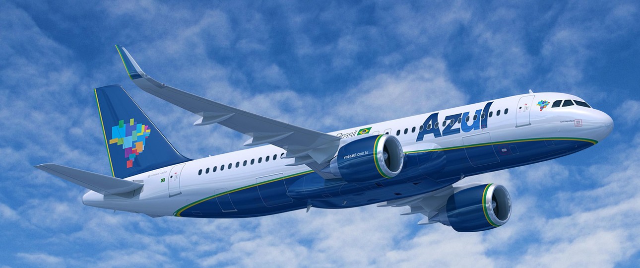 Airbus A320 Neo von Azul, illustriert im Jahr 2014: Jetzt will die Airline auch den A321 Neo.