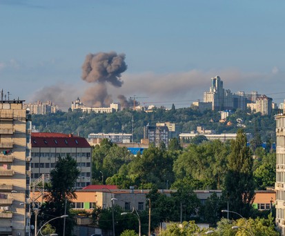 Bombenangriff auf Kyiv im Jahr 2022: Die Risiken von Überflügen bleiben bestehen.