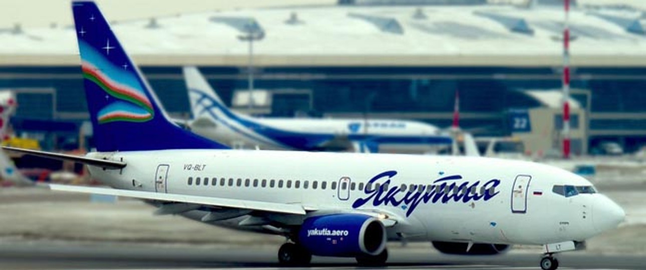 Boeing 737 von Yakutia Airlines: Probleme in Tel Aviv.