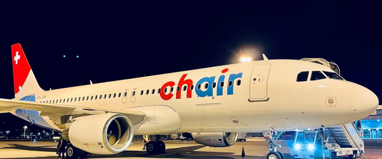 Airbus A320 von Chair: Fliegt im kommenden Jahr auch nach Vlora.