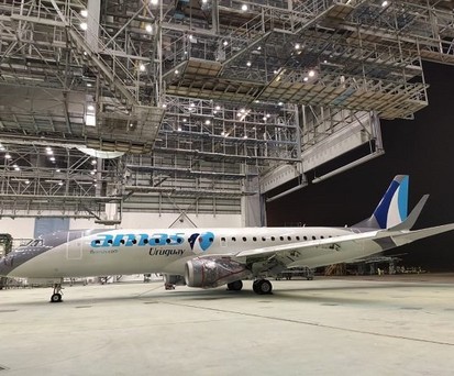 Und so sehen die Flieger in Uruguay aus.