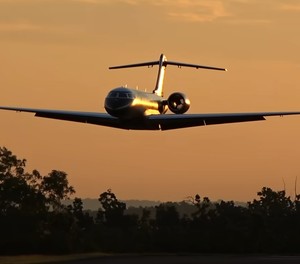 Bombardier Global 7500: Hier fliegt ein Modell mit sieben Meter Spannweite zum ersten Mal.