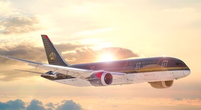 Boeing 787 von Royal Jordanian: Ein Pilot wurde politisch.