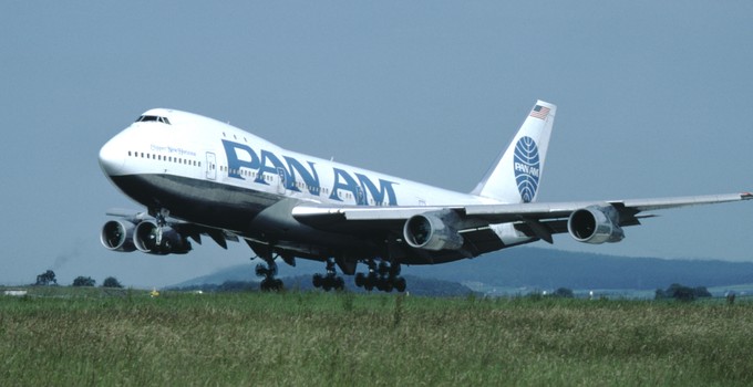 Eine Boeing 747 von Pan Am.