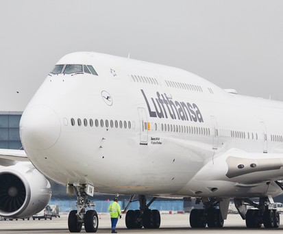 Boeing 747-8 von Lufthansa: Die First befindet sich im Hauptdeck.