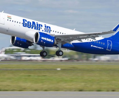 Airbus von Go Air: Die Behörden ermitteln.
