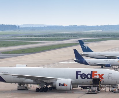 Frachtflieger in Köln/Bonn: Das Wachstum der weltweiten Luftfracht bleibt gering.