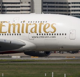 Airbus A380 von Emirates in Frankfurt: Aktuell nicht dort zu sehen.