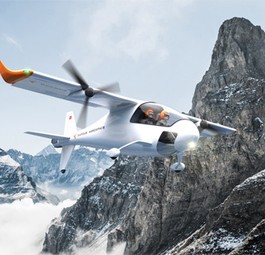 Visualisierung der Aero 2: Geplant ist eine Spitzengeschwindigkeit von 320 Kilometern pro Stunde.