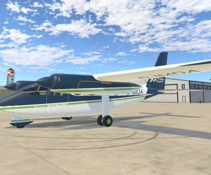 Eine Animation der MDA 1 aus Niedersachsen: Das Flugzeug soll ab 2029 in die Serienproduktion gehen.