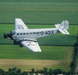 Ju-52: Seit 1986 flog die D-AQUI für die Deutsche Lufthansa Berlin Stiftung.