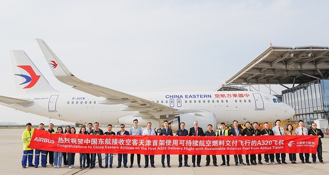 Airbus A320 Neo von China Eastern bei der Auslieferung im Jahr 2022: Die Fluglinie legt nach.