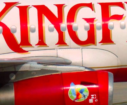 Jet von Kingfisher: Trotz Schreckensnachrichten optimistisch.