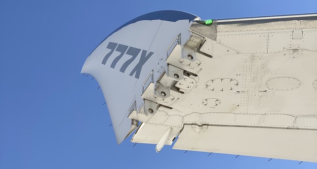 boeing 777x wingtip