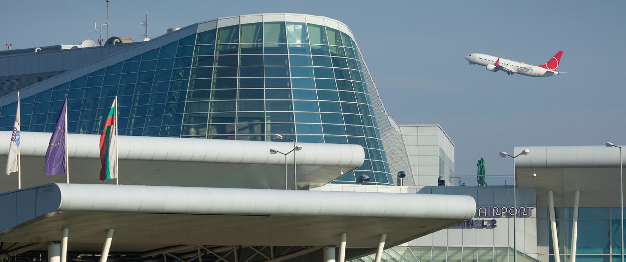 Terminal 2 des Flughafens Sofia: Wird modernisiert.